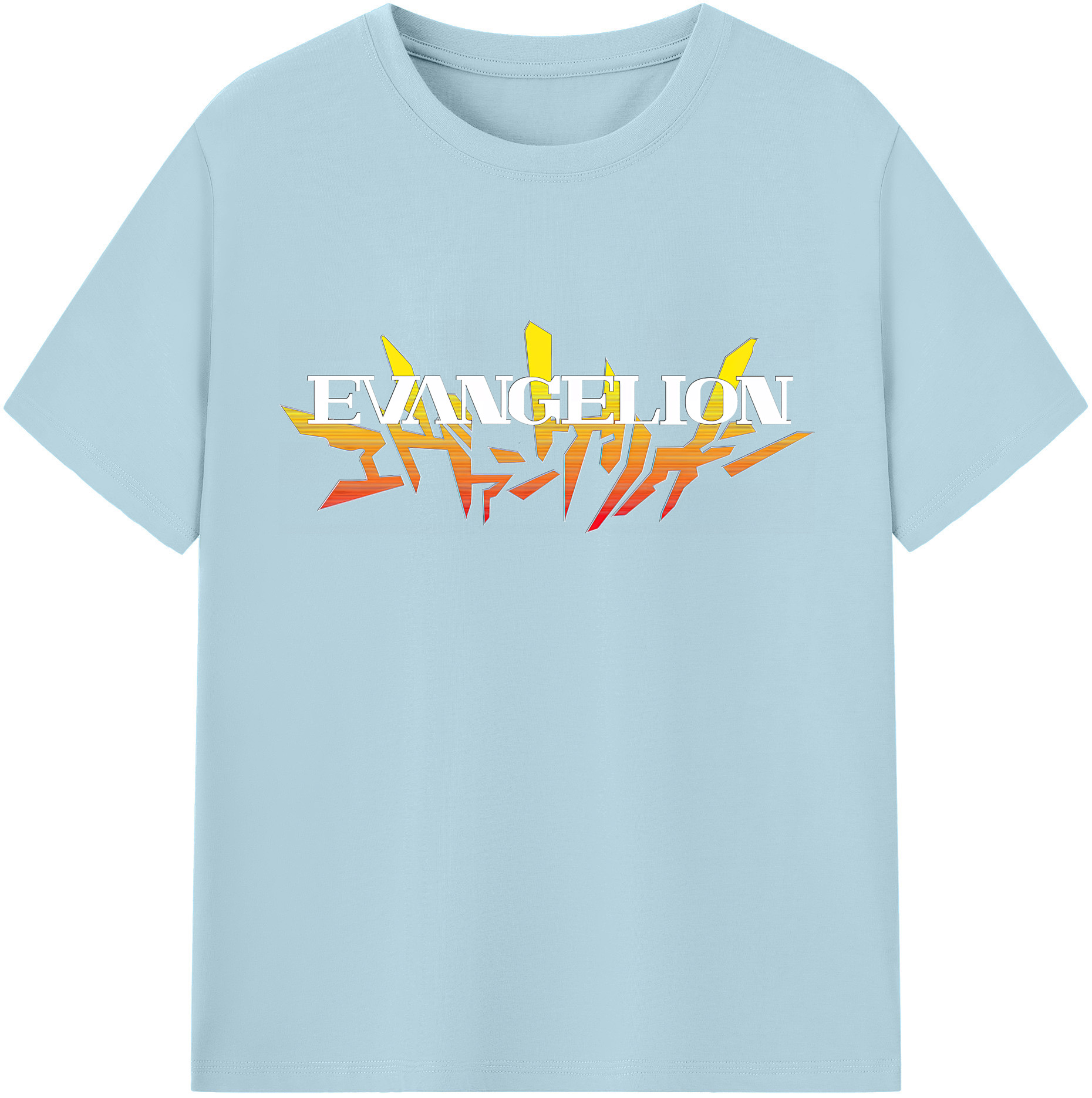 （画像用） EVA 新世紀エヴァンゲリオン 綿100％半袖Tシャツ（フロントプリント）